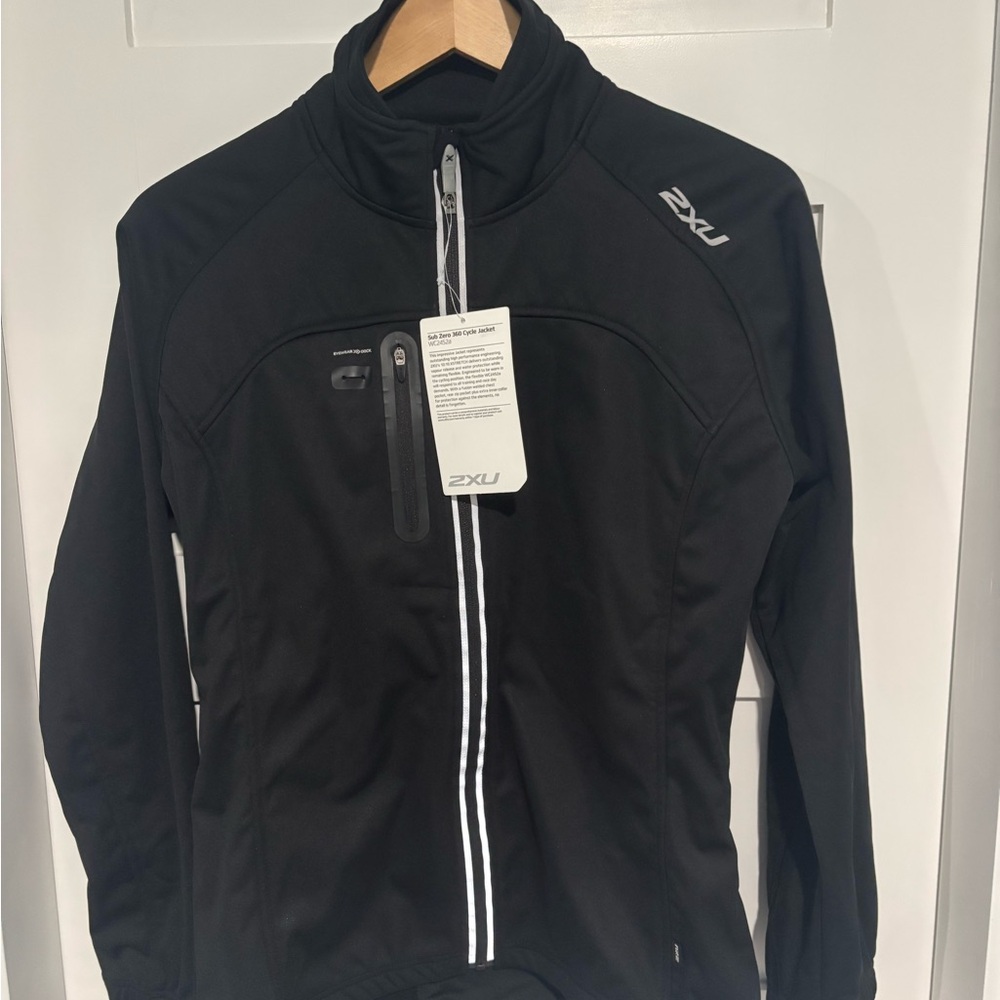 2XU Sub Zero Black Cycle Jacket Women's XL NWT